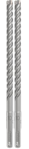 Bosch 1x PRO SDS Plus-5X Hammer Drill Bit (for Reinforced concrete, Concrete, Ø 10,00 mm, Professional Accessory Rotary Hammer Drill) (Pack of 2)
