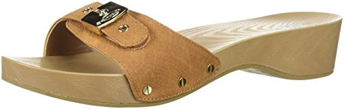 Dr. Scholl's Shoes Women's F6147S1 Classic Slide Sandal, Brown, 5.5 UK