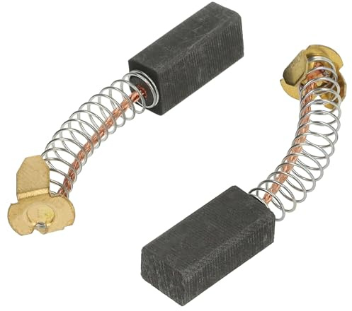 vhbw 2x Balai en charbon, charbon moteur 6mm x 8mm x 18mm pour outils électriques par ex. Hitachi, Makita, Milwaukee, Panasonic, Ryobi, Stihl