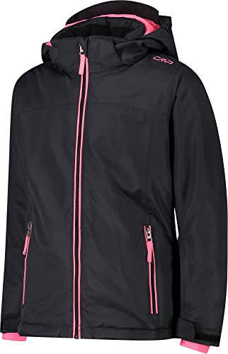 CMP - Kid G Kapuzenjacke mit Druckknöpfen, Anthrazit, 98