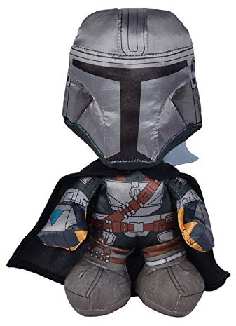 Simba 6315875777 - Disney Mandalorian Warrior, 25cm Plüschfigur, Star Wars, Plüschspielzeug, ab den ersten Lebensmonaten