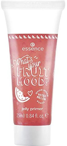 essence what's your FRUIT MOOD? jelly primer, Nr. 01 Be The Coolest One In A Melon!, rot (25ml)