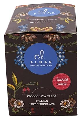 Almar italienische heiße Schokolade Cortina CLASSIC Geschmack - (15x30 g) Einzeln Portionsbeutel, 450 g