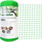 Vocray Rete Anti Uccelli 2x20M, Rete da Giardino per Protezione Piante, Orto, Frutta, Verdura, Pomodori, Piselli, Rete Antiuccelli con Maglia Quadrata 19x19mm per Barriera contro i Parassiti. (Verde)