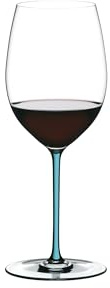 RIEDEL Hand Made Fatto A Mano Cabernet/Merlot Glass Turquoise