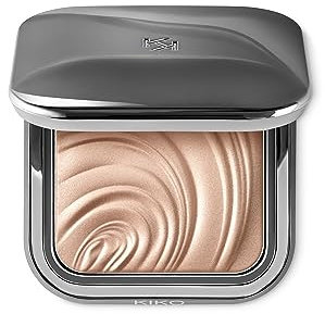 KIKO Milano Glow Fusion Intense Powder Highlighter 01 | Iluminador Facial En Polvo De Textura Sedosa Y Reflectante