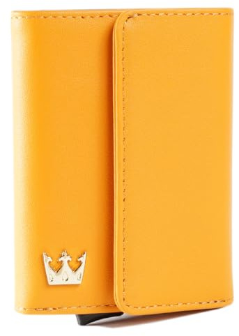 Speciallansering Nya plånböcker äkta läder Bovin Nappa-plånbok Kreditkortshållare Herr Dam Korthållare Slim Wallet RFID-skydd Antikloning