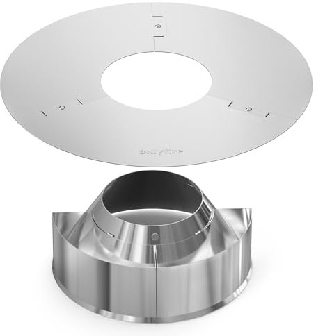 onlyfire Régulateur de Chaleur au Charbon de Bois avec Réservoir d'eau Détachable pour Weber 57/67 cm Barbecue à Charbon, Acier Inoxydable, Remplacement pour Weber 7666, Kit Boîte Fumoir Barbecue