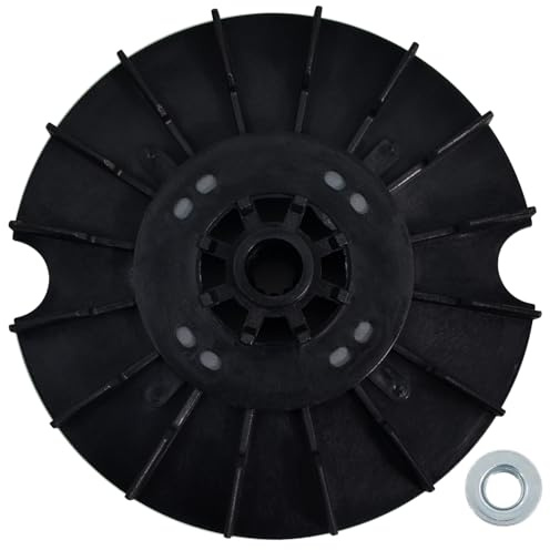 GYOFFULL 1/3 Hp Motor Pulley & Nut WH03X32218 WH49X25378 Washing Machine Motor Compatible with Hotpoint GE Washing Machines Replaces WH07X24695 WH39X27601