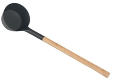 Sharplace Sauna Ladle Water Dipper Practical Easy to Use Wood Handle Japanese Stylish Bathroom Home Lightweight Sauna Water Ladle 350ml