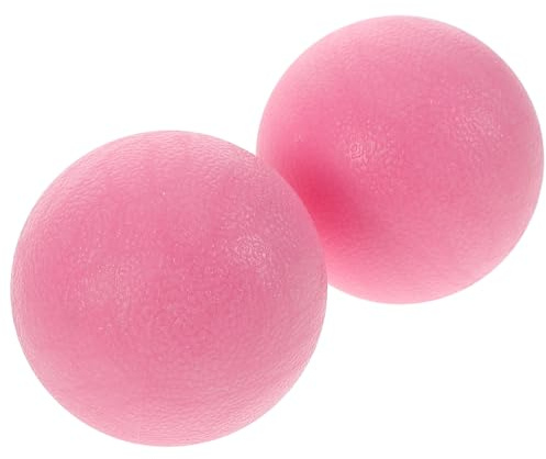 COLLBATH 2 Stück Massagebälle aus Tpe Faszienbälle mit Noppen für Tiefengewebsmassage Akupressur und Muskelentspannung Tragbares Therapie und Fitnessgerät für Sport und Wellness