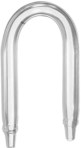 FRCOLOR Co2-diffusor für Aquarium U-förmiges Glas, Refinerrohr 1 Stück | Praktisches Refinerrohr, Aquarium Zubehör für Fischbecken, Glatte Oberfläche und Einfache Installation