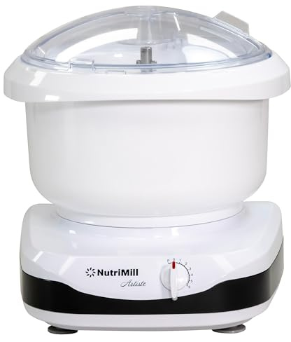 NutriMill Artiste Kitchen Stand Mixer (Black Trim)