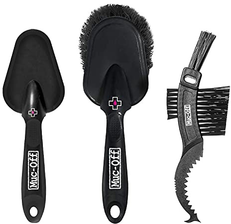 Muc Off 3 X Premium Fahrrad Reinigungsbürste Set Satz