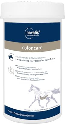 Navalis coloncare Horse Pulver | 1,2 kg | Einzelfuttermittel für Pferde | Mit Probiotikum