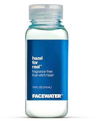 Facewater Hazel for Real Fragrance Free True Witch Hazel