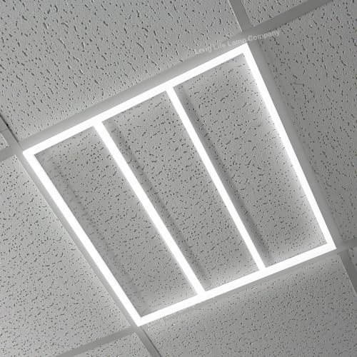 Long Life Lamp Company 64w Border Line LED Panel 600 X 600 Recessed Ceiling Light Border Lit Frame 6500k 64W01