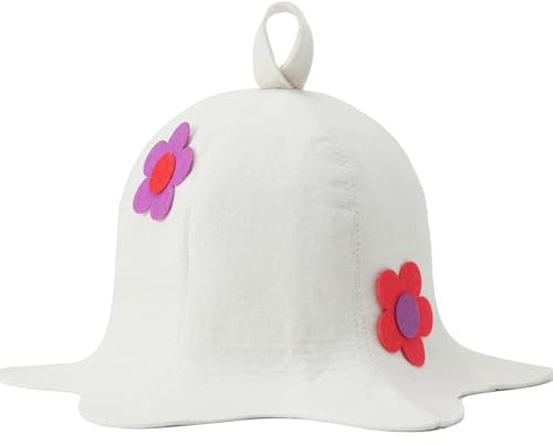 100% Wool Sauna Hat, Traditional Russian Sauna Hat Accessories for Men and Women, Infrared Steam Sauna Accessories Cap