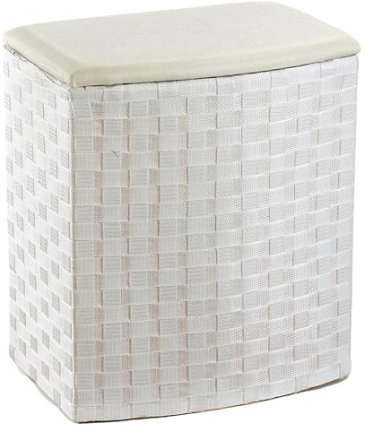 Kobolo Wäschebehälter aus Nylon 45x33x53 cm Beige