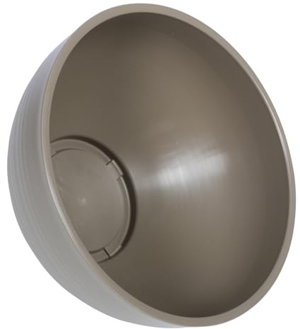 ORFOFE Pot Hydroponique sans Imitation Pierre pour et Bol Décoratif pour Plantes Dintérieur et Bassin Couleur Jaune