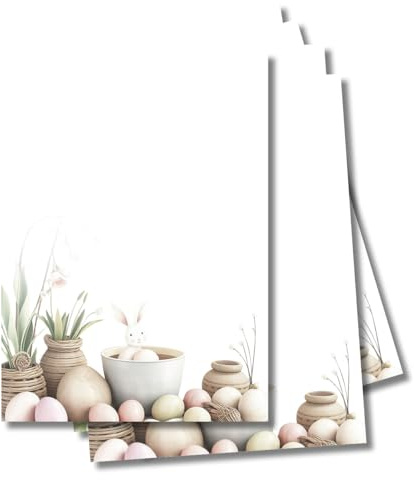 Premium Briefpapier DIN A4, Vase, 120g/m², bedruckbar, Laser, Tintenstrahl | Motivpapier, zum basteln, Glückwunschkarte, Einladungen, Elefantenhaut, DIY, 100 Blatt