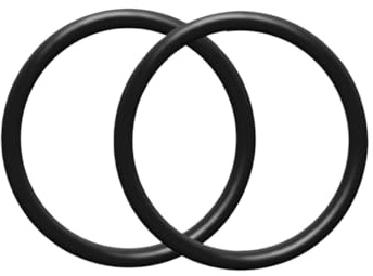 O-Ringe aus Nitrilkautschuk, Drahtdurchmesser 2.7mm Innendurchmesser 20mm Außendurchmesser 25.4mm, 100 Stück, Schwarz, 2.7x20x25.4mm