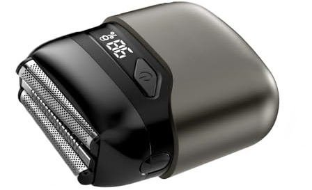SHOXTR Folienrasierer Herren, Rasierer Herren Elektrisch mit LED-Anzeige, IPX7 Nass-Trockenrasierer mit 3 Flexiblen Klingen, USB-C Ladestation für Gesicht und Bart, Eisengrau - Black 175/65R15 88H