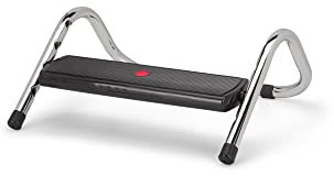 hjh OFFICE 830018 Fußstütze Büro PODI IV Fußablage mit Wippfunktion, höhenverstellbar, ergonomisch, rutschfest