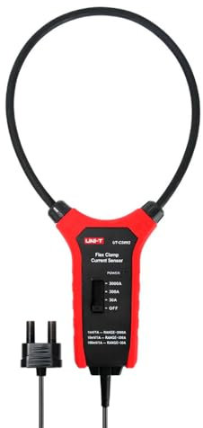 UT-CS09D Flex Clamp Sensor 3000A AC Current Flexible Clamp Meter Flex Clamp Sensor Amperemeter Frequency Meter