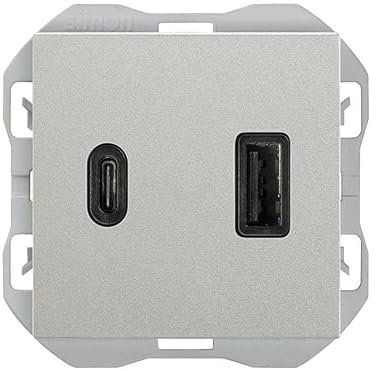 Cargador USB doble C+A 3.1A Quickcharge