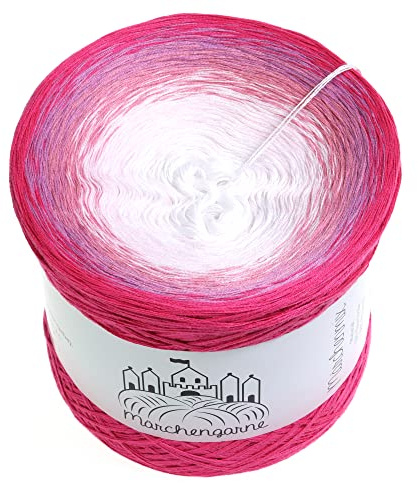 LiLu´s Farbverlaufsgarn Lovely Fuchsia außen 4fach - 300g /1140m