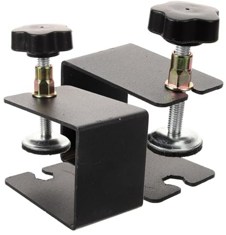 Edelstahl C-klemme 2 Stück Schwarz, Robust und Kompakt