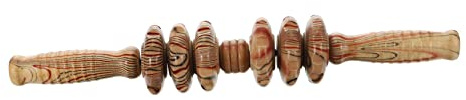 FOMIYES Massagegerät aus Holz Rückenroller Bauchrolle Körpermassagegerät zum Lösen von Verspannungen und Lindern von Muskelschmerzen