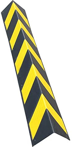 Protector Columnas Garage Protector De Esquina De Pared Para Garajes,Columna De Goma De Esquina De Pared En Forma De L,Protector De Esquina De Tira Amarilla Reflectante,Protectores De Protección De E