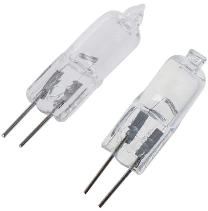 Tuokend 12V 12V 20W Halogenstrahler für Lichttyp Bi-Pin klar Halogensockel für Haus, Büro, Restaurant