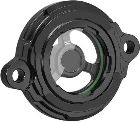 Coperchio del filtro 'olio motore compatibile con 450 EXC XC-W XC-F SX-F 2012-2016 FITS 450 EXC SX-F XC-W 2012-2016 450 XC-F 2013-2016 500 EXC XC-W 2012-2016(Black)