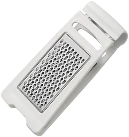 Ciieeo Rallador de Verduras Manual Plegable de Acero Inoxidable Caras Ergonómico y Reutilizable para Cortar Frutas y Queso Fácil de Usar para Cocina Hogar