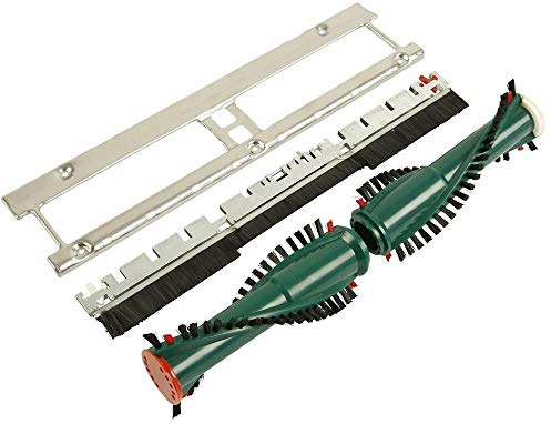 Kenekos - Set 3-teilig kompatibel mit Vorwerk Kobold 130 131 SC Bodenblech Frontbürste Ersatzbürsten EB 350/351 Staubsauger Elektrobürste