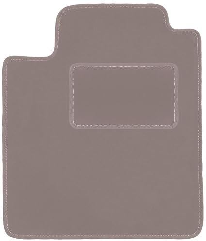 Wielganizator Automatte – Passend für Nissan Micra K12 Schrägheck 2002-2010 – Velours – Autozubehör - Auto Fußmatten – Fußmatte Auto – 1-teilig - beige