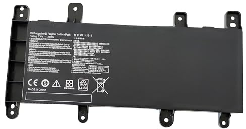 Batteria sostitutiva C21N1515 per notebook Asus serie X: X756UA, X756UX, X756UQ, X756UV, X756UW, X756, X756UJ, X756UV, X756UQ, X756UA, X756UB, X756UB, X756UW, X756UX, X756UJ, 38W