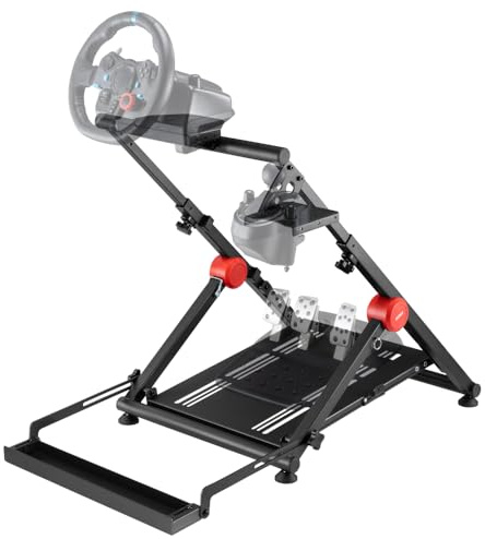 OPLITE WHEEL STAND GT PRO - Soporte universal para el volante, los platos y las bielas y la caja de cambios compatible con todos los productos Logitech, Thrustmaster y Fanatec.