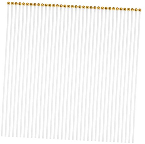 TINEASUR 50 Pz Asta Della Bandiera In Plastica Durevole Pennone Asta Della Bandiera Portatile Della Per Fai Da Te Della Per Il Partito Della Per