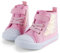 Cheerful Mario 2-6 Anni Scarpe Bimba Casual Sneakers Tela Scarpe Alte Bambina con Paillettes Scintillanti Rosa 28 EU