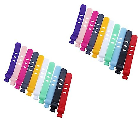 HOMSFOU 100pcs Cable Ties Cable Organizers Wire Cord Holders Desk Cord Holder Stick