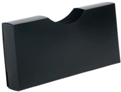 FytStycale Organisateur de Sac de Stockage de Nourriture, Support en PP de Sac de Nourriture, Organisateur Mural, Congélateur Peu Encombrant, Support de Distributeur de Sac Poubell, Noir, L