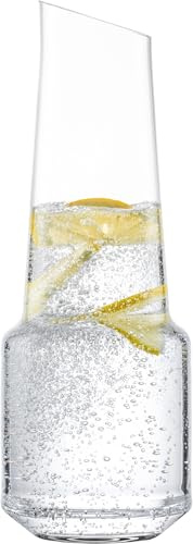 Zwiesel Glas Karaffe Level (1 Liter), moderne Glas-Karaffe für Wein, Wasser, Saft, spülmaschinenfeste Tritan-Kristallgläser, Made in Europe (Art.-Nr. 124244)