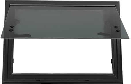 Fenêtre de camping-car - 500 x 350 mm - Fenêtre basculante - Fermeture éclair - Fenêtre extérieure à pousser avec moustiquaire et store intégré - Moustiquaire latérale pour van et camping-car