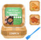 7.9In Disposable Air Fryer Liners, Food Grade 220 Pcs Square Ninja Air Fryer Liners, Greaseproof Parchment Paper Sheets Compatible with Cosori 5.5L/6.4L, Ninja(AG301UK) 5.7L, Philips 6.2L
