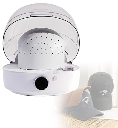 Pulitore Vapore Cappello Asciugatura Rapida Cappello Macchina 4-in-1 Steamer Cappello E Rimodellatore per Pulizia Completa, Deodorazione E Mantenimento Della Forma