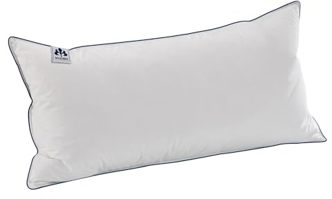 Irisette Kissen Svea Daunen/Feder weiß Größe 40x80 cm